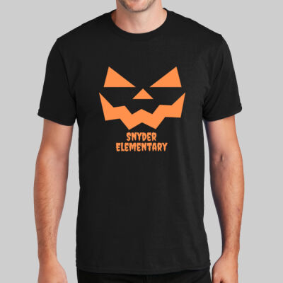 Adult T-Shirt - Jack O Lantern - Orange Thumbnail