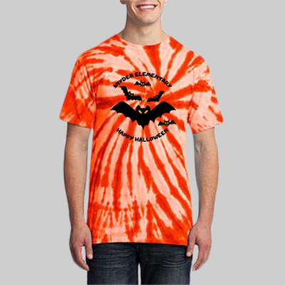 Adult Tie-Dye T-Shirt - Bats Thumbnail