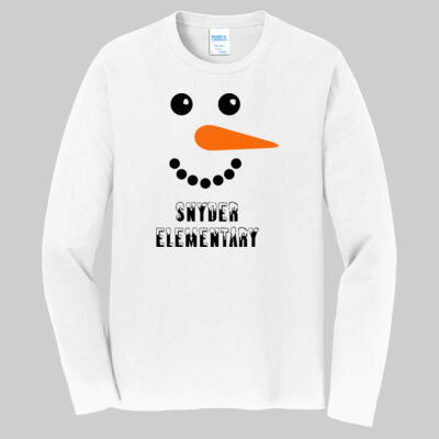 Adult Long Sleeve Shirt - Snowman Thumbnail