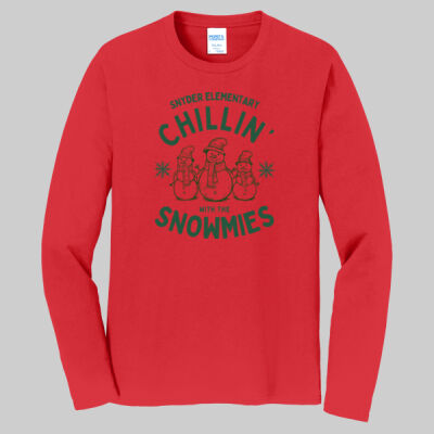 Adult Long Sleeve Shirt - Chillin' - Green Thumbnail