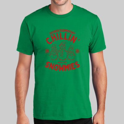 Adult T-Shirt - Chillin' - Red Thumbnail