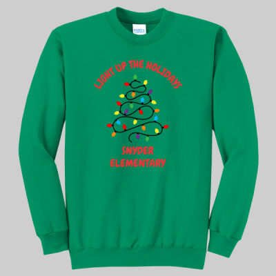 Adult Crewneck - Light Up - Red Thumbnail