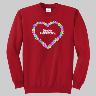 Adult Crewneck - Candy Hearts Thumbnail