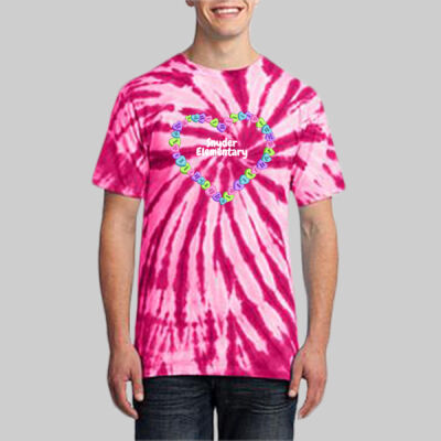 Adult Tie-Dye T-Shirt - Candy Hearts Thumbnail