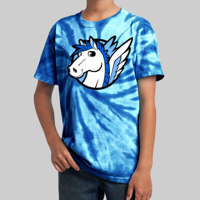Youth Tie-Dye T-Shirt - House Reveur Mascot Thumbnail