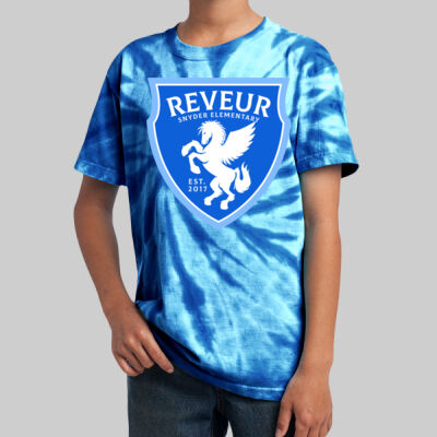 Youth Tie-Dye T-Shirt - House Reveur Shield Thumbnail