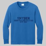 Youth Long Sleeve Shirt - Snyder Thumbnail