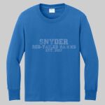 Youth Long Sleeve Shirt - Snyder Thumbnail