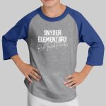 Youth Raglan T-Shirt - Snyder Thumbnail